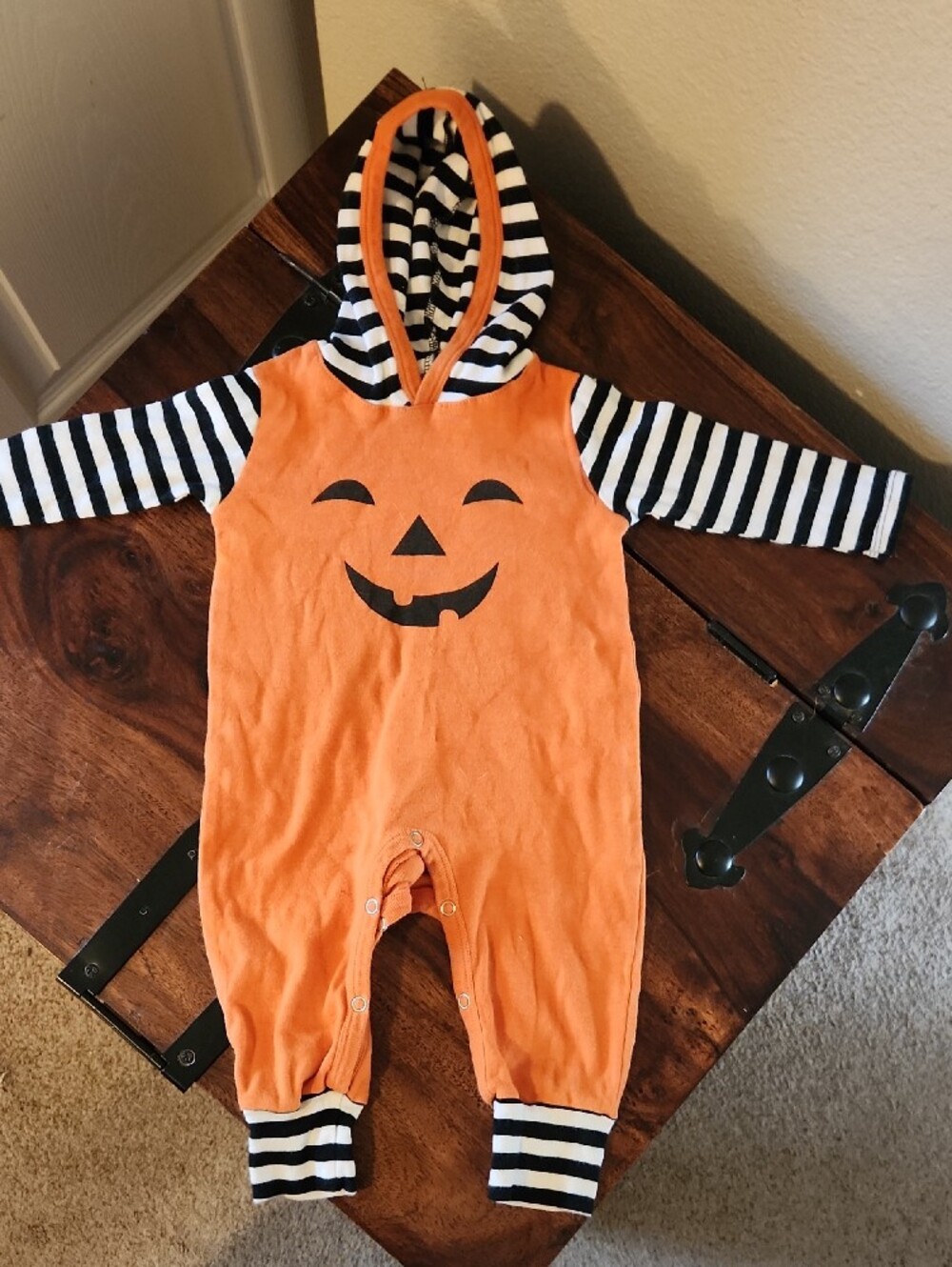 Baby Halloween One Piece Sz 6-12 Mos